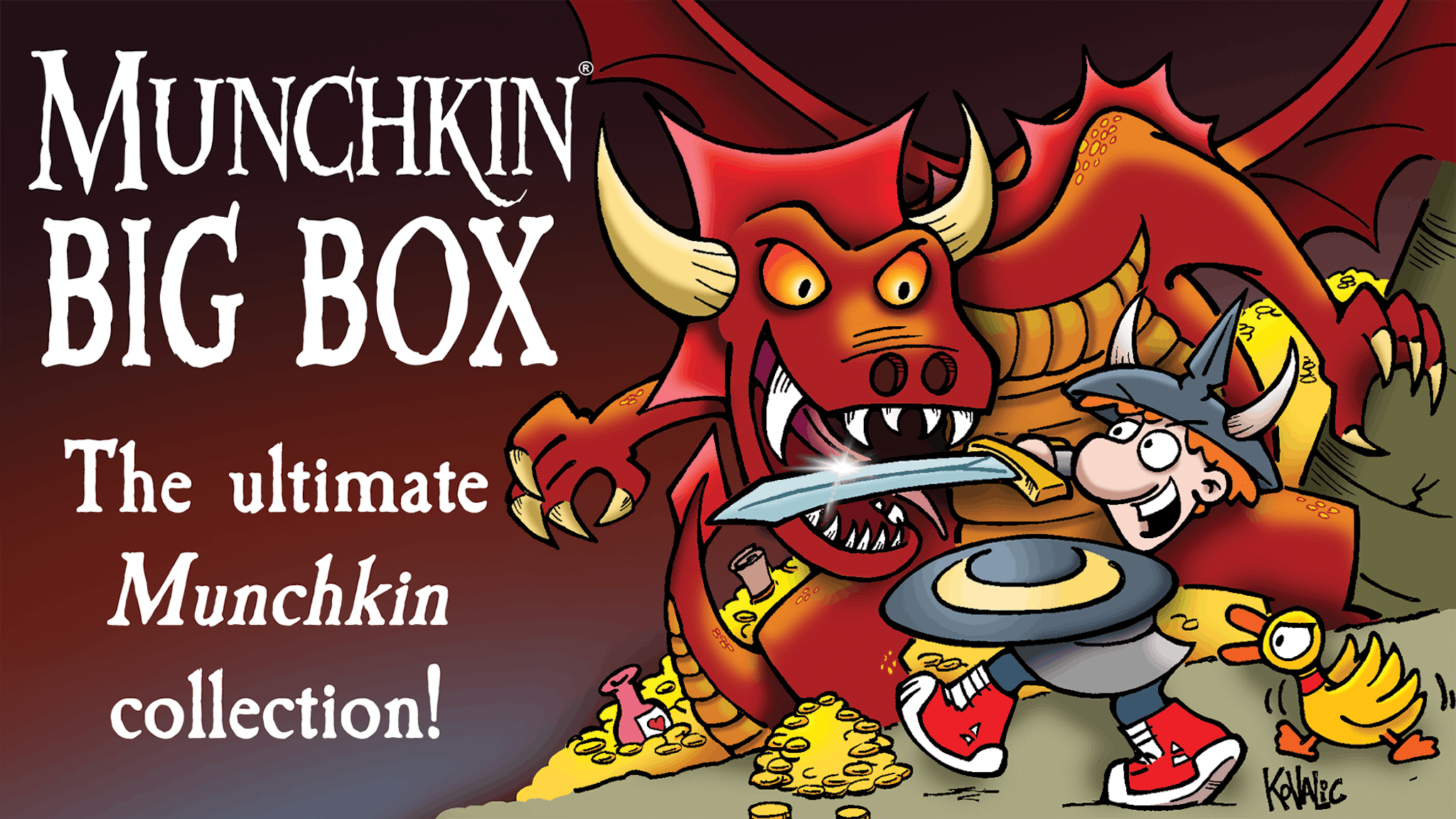 Live On BackerKit. Featuring Munchkin Big Box, Stewpot Tales from a